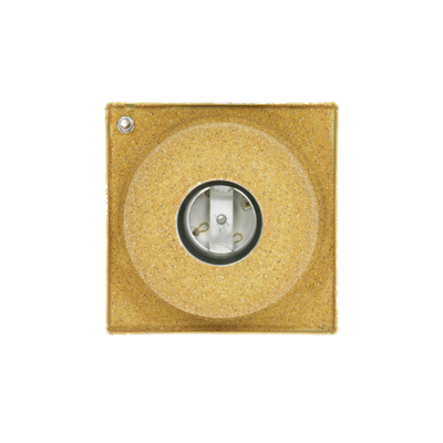 Van Den Berg siphon de sol 15x15cm avec grille en acier inoxydable sortie verticale