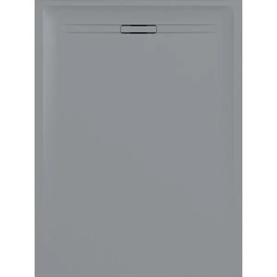 Geberit Sestra Douchevloer - 160x80cm - structuur grijs leisteen