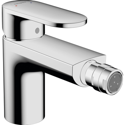 Hansgrohe Vernis 1-gr bidetmengkraan met pop-up waste metaal chroom