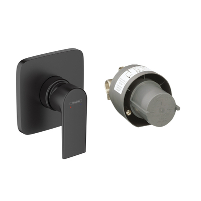 Hansgrohe Vernis Mitigeur de douche encastré monocommande mat noir