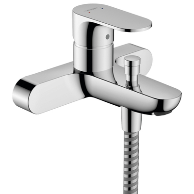 Hansgrohe Rebris s 1 greeps - opbouw badmengkraan hartafstand 15 - 3cm - hoogglans chroom