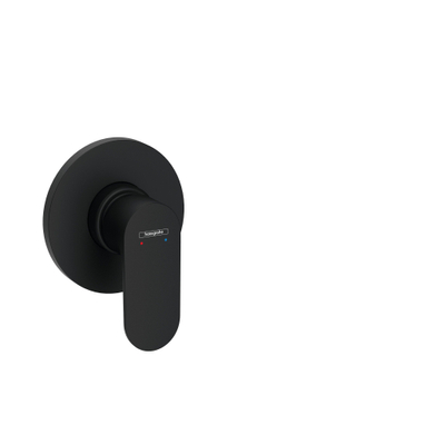 Hansgrohe rebris s Mitigeur douche encastrable - levier - Noir mat