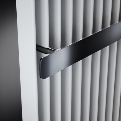 Vasco Tulipa barre porte-serviettes 500mm jet black structure