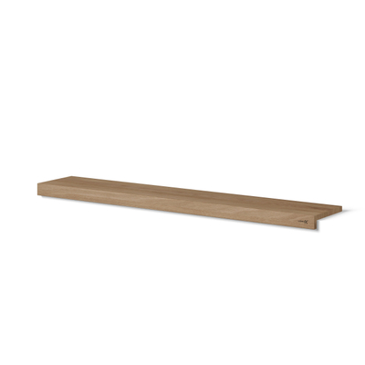 Looox Storage collection tablette de niche 100cm recoupable chêne o.grey