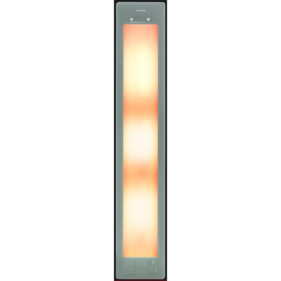 Sunshower Large Plaque en verre Grey