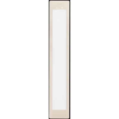 Sunshower Round grand panneau en verre – 1850 × 330 × 44 mm – blanc sable