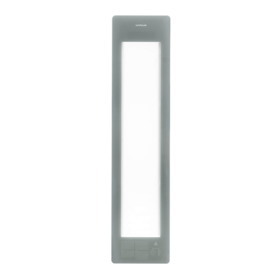Sunshower Medium Plaque en verre Grey