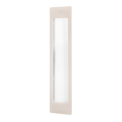 Sunshower Medium Plaque en verre Sand White