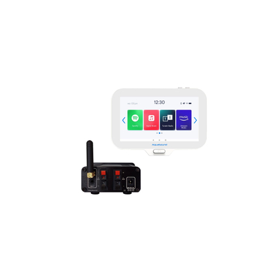 Aquasound N-Joy Connect n-joy connect badkamerradio - controller (ipx7) - wand lader - bluetooth versterker / 50 watt / 230v/12v