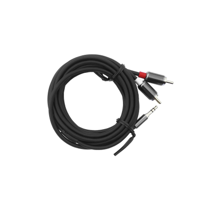 Aquasound Badkamer TV audio kabel (tulp-rca) - voor aansl. wma/bmn/emn op 27" tv (lengte kabel 250 cm) -