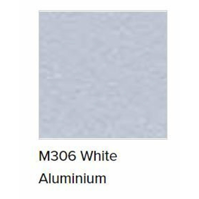 Vasco Beams radiateur électrique - 180x15cm - 950Watt - Uniquement commandable avec le thermostat rf inclus - aluminium blanc