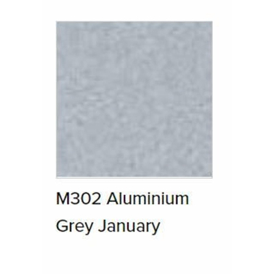 Vasco Beams radiateur électrique - 180x15cm - 950Watt - uniquement contrôlable via l''option E-Volve E-V-WIFI - M302 - aluminium grey january (gris)