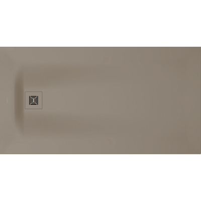 Duravit Sustano Douchebak - 150x80x3cm - Rechthoek - DuraSolid - mat greige (beige)
