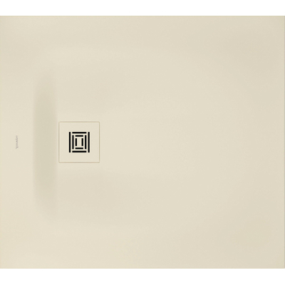 Duravit Sustano Douchebak - 90x80x3cm - Rechthoek - DuraSolid - mat crème (beige)