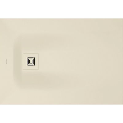Duravit Sustano Douchebak - 100x70x3cm - Rechthoek - DuraSolid - mat crème (beige)