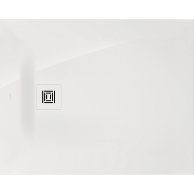 Duravit Sustano Douchebak - 100x80x3cm - Rechthoek - DuraSolid - glans wit