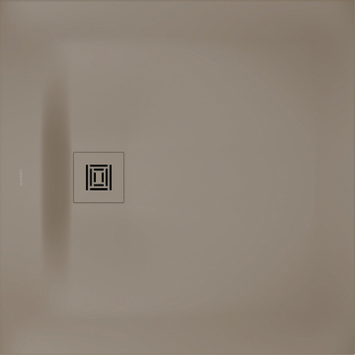 Duravit Sustano Douchebak - 90x90x3cm - Vierkant - DuraSolid - mat greige (beige)