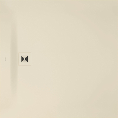 Duravit Sustano Douchebak - 120x120x3cm - Vierkant - DuraSolid - mat crème (beige)