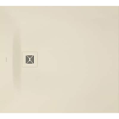 Duravit Sustano Douchebak - 100x90x3cm - Rechthoek - DuraSolid - mat crème (beige)