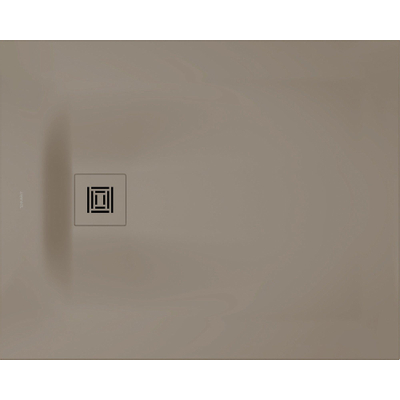Duravit Sustano Douchebak - 100x80x3cm - Rechthoek - DuraSolid - mat greige (beige)