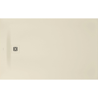 Duravit Sustano Douchebak - 160x100x3cm - Rechthoek - DuraSolid - mat crème (beige)