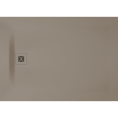 Duravit Sustano Douchebak - 140x100x3cm - Rechthoek - DuraSolid - mat greige (beige)