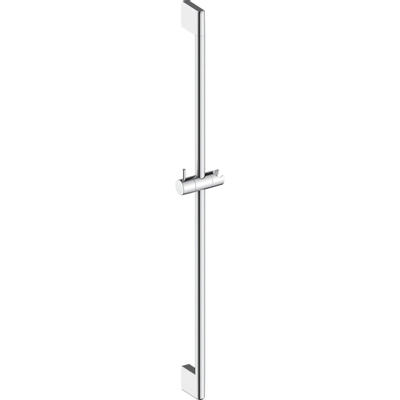 Glissière Duravit avec support de douchette réglable 90 cm brillant chrome