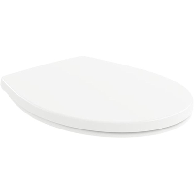 Villeroy & Boch O.novo closetzitting ovaal rvs scharnieren - White Alpine (glans wit)