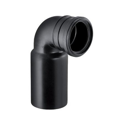 Geberit Duofix wandclosetbocht - 90mm - zwart