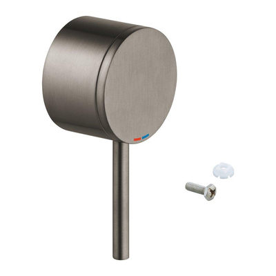 GROHE - poignée pour robinet de bain ou de douche - cartouche 46mm - graphite dur brossé