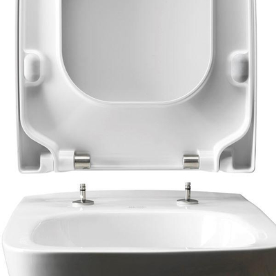 Pressalit Plan lunette de WC avec fermeture amortie Blanc