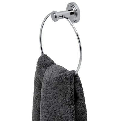 Geesa Naxos Anneau porte-serviette Chrome