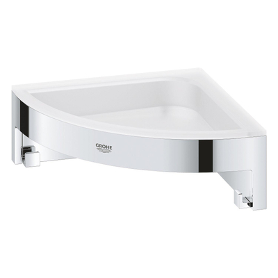 Grohe Start Cube Douchetray - 16x16x 6cm - hoekmodel - wandmontage - chroom