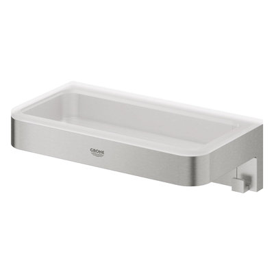 Grohe Start Cube Douchetray - 20x11x 6cm - wandmontage - Supersteel (RVS)