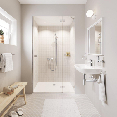 GROHE Start Zeepdispenser - 160ml - met houder - wandmontage - chroom