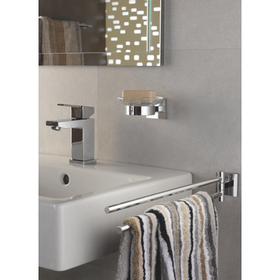 GROHE Start Cube Porte-serviettes - 43,8 cm - 2 bras - pivotant - chromé