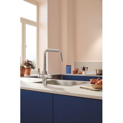 Grohe Blue Pure Start Keukenmengkraan - met filterfunctie - U-uitloop - chroom