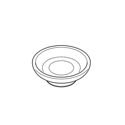 Grohe Start Zeepschaal - 11x3.9cm - helder glas