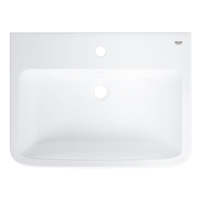 Grohe Start Edge Wastafel - met kraangat - met overloop - 60x44.4cm - wit