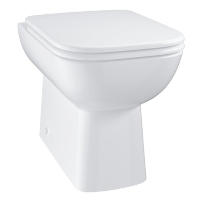 Grohe BauEdge Keramiek Vloerstaand Closet - diepspoel - rimless - alpine wit