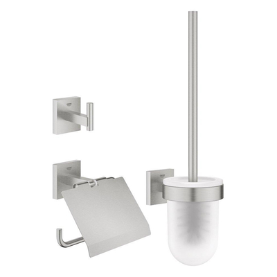 Grohe Essentials - Ensemble d'accessoires pour toilette 3 en 1