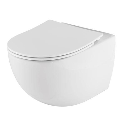 Pressalit 300 abattant WC - 36x40cm - fermeture douce & démontage rapide - modèle de charnière DM1 - Blanc
