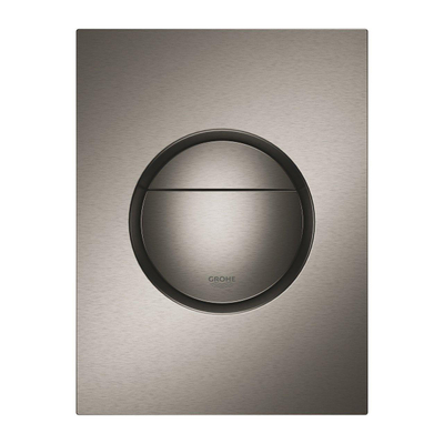Grohe Nova Drukplaat - S-Size - brushed hard graphite (antraciet)