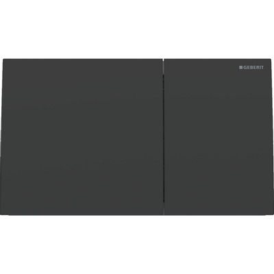 Geberit Sigma70 bedieningsplaat - 2 toets - zwart mat
