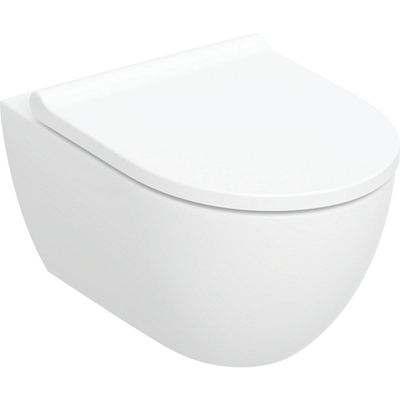 Geberit Acanto hangtoilet – TurboFlush – 36 x 53 cm – met softclose zitting – glans wit