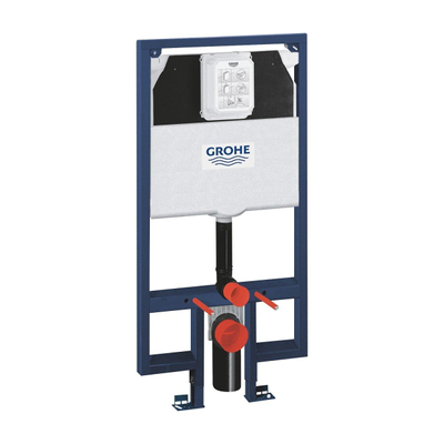 Grohe Rapid SL WC-element - voor voorwand- of systeemwandmontage - 113cm - inclusief wandbevestiging - voor smalle kleine ruimtes - inbouwdiepte 95mm