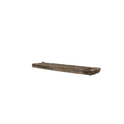 Looox Wood collection tablette de bain brut env. 78x16x4cm chêne massif