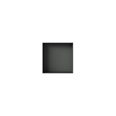 Looox Colour BoX niche encastrée - 30x30x10cm - inox anthracite mat