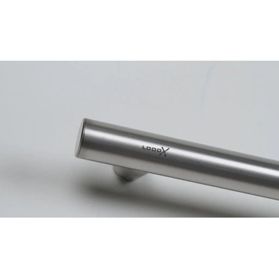 Looox Dry porte-serviettes - 50cm - inox brossé