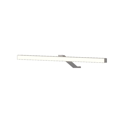 Looox B-Line spiegellamp – 40 cm – LED-verlichting – Aluminium